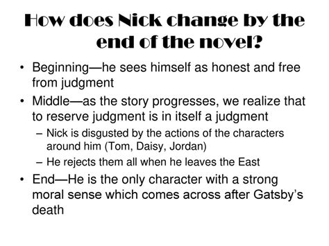 Does Nick Reserve Judgment in the Novel: A Detailed Analysis