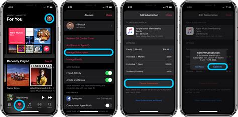 how can i cancel my apple music subscription