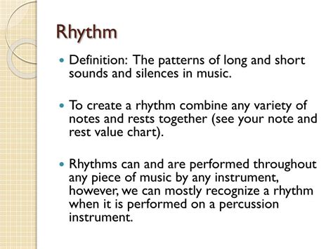 sequence definition music How does the rhythm of a piece influence its overall meaning and interpretation?